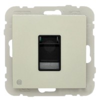 Компьютерная розетка Logus 21453 TMF RJ45 (Cat.5e) (бежевый)