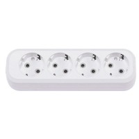 Колодка TNSy Leon на 4 розетки з заземленням (TNSy5000066)