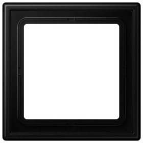 Рамка 1-постова Jung LS 990 LS981SWM чорна матова