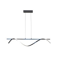 Подвесной светильник, люстра Goldlux 331076 Rumba LED 1x23W 4000K 3600Lm IP20 хром