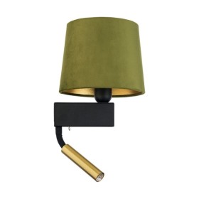 Бра, настінний світильник Nowodvorski 38214 Chillin E27+G9 2x10W+10W IP20 зелений