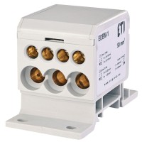 Розподільний блок ETI 001102400 EDBM-1 (160А 1x4-50; 3x2.5-25; 4x2.5-16)