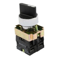 Перемикач TNSy XB2-BD33 1NO+1NO «I-0-II» (TNSy5500257)