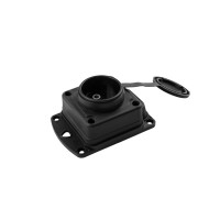 Колодка Violux каучук настінна 1-на без заземлення з кришкою IP44 ( 930690 )