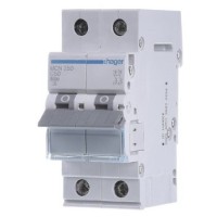 Автоматичний вимикач Hager MCN250 6кА C 50A 2P