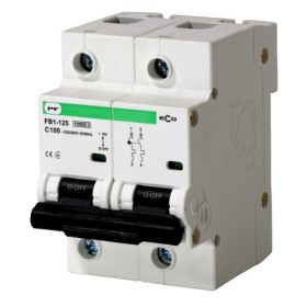 Електро-автомат Promfactor ECO FB1-125 2P C 100A 10кА (FB1C2100)