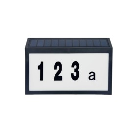 Вуличний світильник на сонячній батареї Goldlux 329493 Numero LED 6000K 50Lm IP44 чорний