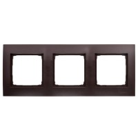 Тройная рамка Kontakt Simon Simon 54 Premium DR3/46 (бронза)