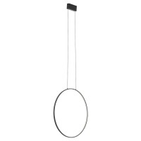 Люстра Nowodvorski 10811 Circolo LED M 1x21W 3000K 660Lm IP20 чорна