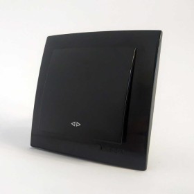 Вимикач Nilson Touran чорний 1кл проміжний ( 24221010 )