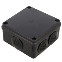 Розподільна коробка SEZ S-BOX106С 100x100x50 на 6 сальників IP55