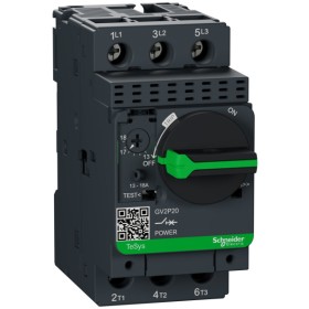 Автомат захисту двигуна Schneider Electric GV2P20 13-18 із комбінованим розчепленням
