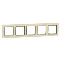 Пятиместная рамка Schneider Electric Sedna Elements береза SDD380805