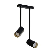 Светильник поворотный, спот Nowodvorski 7675 Mono Long GU10 2x10W IP20 черный