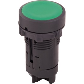 Пластикова кнопка E.Next e.mb.ea31 1NO без фіксації зелена (p0810126)