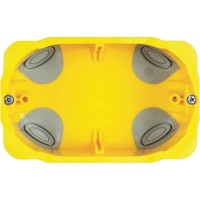 Підрозетник італійського стандарту Bticino на 3 модуля PB503N