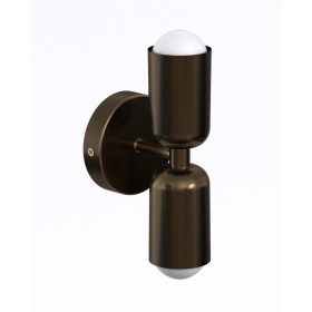 Бра, настінний світильник Pikart 35639-5 E14 2x7W IP20 коричневий