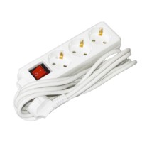 Удлинитель UEC STANDART П03В 3 места 2Р+PЕ/3 метра 3х1мм2 16А/250 с выключателем
