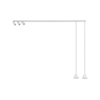 Підвісний світильник, люстра Nowodvorski 11446 Fourty V GU10 5x10W IP20 білий