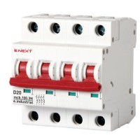 Модульний автоматичний вимикач E.Next e.industrial.mcb.100.3N.D20 3р+N 20А D (i.0210004)