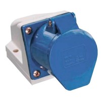 Накладна силова розетка TNSy 113 2Р+PЕ 16А 220В IP44 (TNSy5500406)