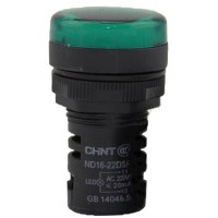 Індикатор Chint ND16-22DS/4 АС 230В зелений (593071)