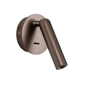 Бра, настінний світильник Italux WL-64834-1-CF Carda LED 1x2.5W 3000K 164Lm IP20 коричневий