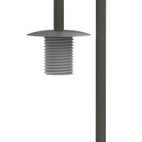 Дріт з патроном Nowodvorski 12090 Cameleon Cable SB 1.5m G9 10W IP20 темно-сірий