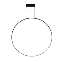 Підвісний світильник, люстра Zuma Line PEN4105-90BK Rascal LED 1x40W 3000K/4000K/6000K 4400Lm IP20 чорний (5905316693326)