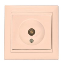 ТВ розетка Elcor Emily 9215 (211586) (кремовий)