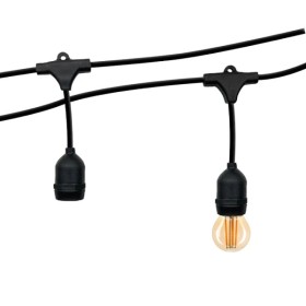 Гирлянда TWIST патрон 10хЕ27 5м IP65 черный VIOLUX ( 950012 )