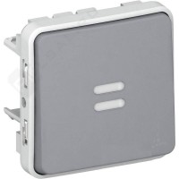 Механізм вимикача сірий Legrand