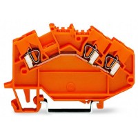 Клема Wago 780-654 TS 35 (оранжева)