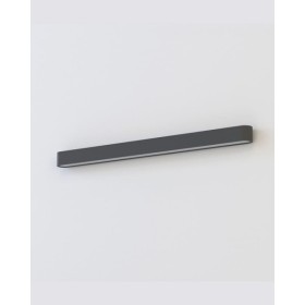 Бра, настенный светильник Nowodvorski 7534 Soft LED T8LED 1x16W 3000K 2300Lm IP20 графитовый