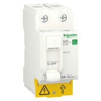 Дифференциальное реле Schneider Electric R9R52263 RESI9 1Р+N 63A 100мА АС