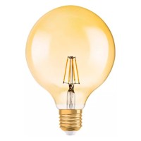 Светодиодная лампа Osram 1906 LED Glode G125 6,5W/825 230V FIL Gold E27 4х1 (4058075809406)