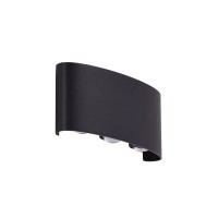 Уличный светильник Azzardo AZ3484 Ginna LED 6x6W 3000K 508Lm IP54 черный