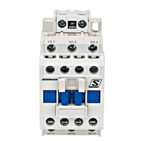 Контактор Schrack LZDC18B3 Cubico Classic 230В AC 1НO+1НЗ 7,5 кВт 18А 3Р