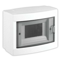 Навісний пластиковий щит UEC ЩРН-П-6 184х140х100мм IP40