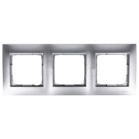Потрійна рамка Simon Simon 54 Premium DR3/43 (срібло)