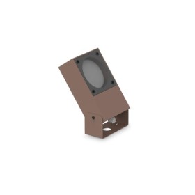 Вуличний світильник Ideal Lux 345635 Sirio Pr1 GX53 1x9W IP65 Коричневий