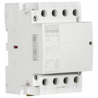 Модульний контактор Аско-Укрем MK-N 4P 63A 4NO (A0040030034)