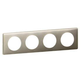 Рамка четырехместная Legrand Celiane титан