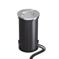 Вуличний світильник Kloodi KDGL-SIDE2 42 2x1W 3K LED IP67 сріблястий