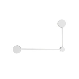 Бра, настінний світильник Nowodvorski 10637 Orbit GX53 2x12W IP20 білий