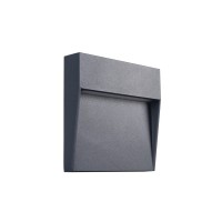 Світильник для підсвітки сходів/коридору Kanlux 33750 Duli LED 1x4W 4000K 100Lm IP54 антрацит