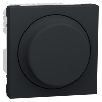 Універсальний поворотний світлорегулятор Schneider Electric NU351454 для LED ламп (антрацит)