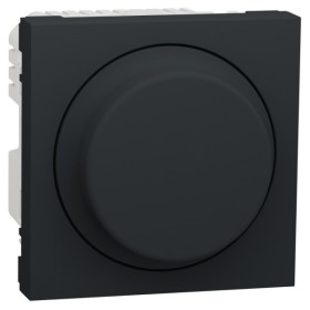 Универсальный поворотный светорегулятор Schneider Electric NU351454 для LED ламп (антрацит)