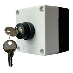 Одноместный пост управления Promfactor FP5-BOX1W7 с переключателем "0-I и ключом"