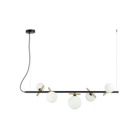 Підвісний світильник, люстра Italux PND-5622-5-BK-W Reverso G9 5x25W IP20 чорний